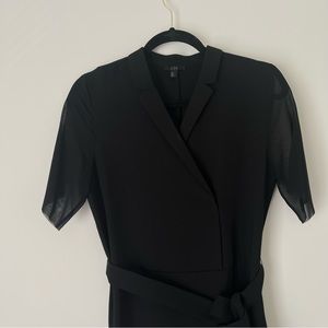 COS black maxi cocktail dress